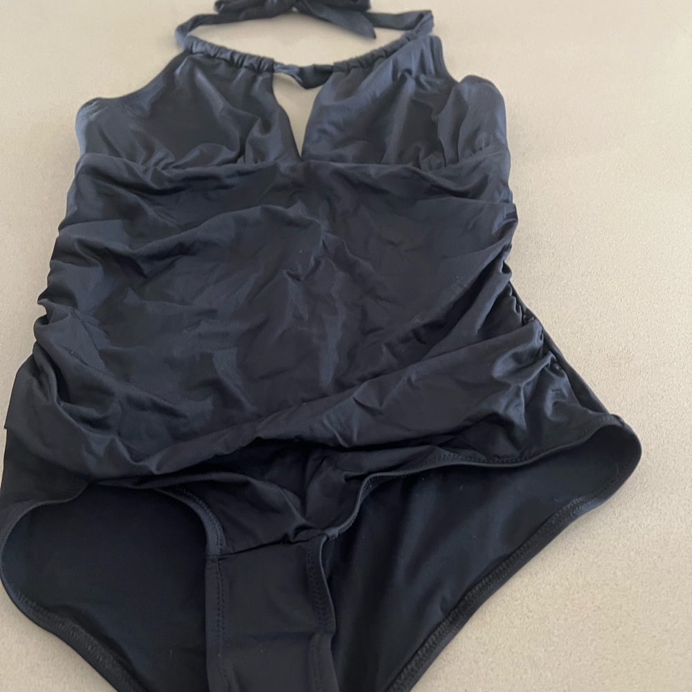 Black Halter Swimsuit
